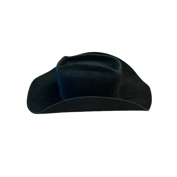 Gladys Tamez Millinery Classic Cowboy Western Hat Leather Band Cowgirl Sz S main image 6